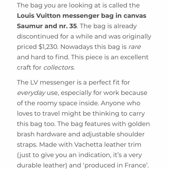 Louis Vuitton Samur 35 ‼️RARE‼️ - Picture 8 of 8